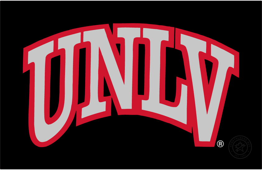 UNLV Rebels 2018-Pres Alt on Dark Logo v4 diy iron on heat transfer
